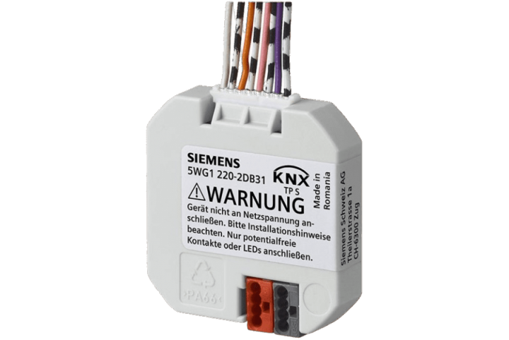 Siemens KNX Interface poussoir x4 4e/4s - UP 220D31 - 5WG1220-2DB31