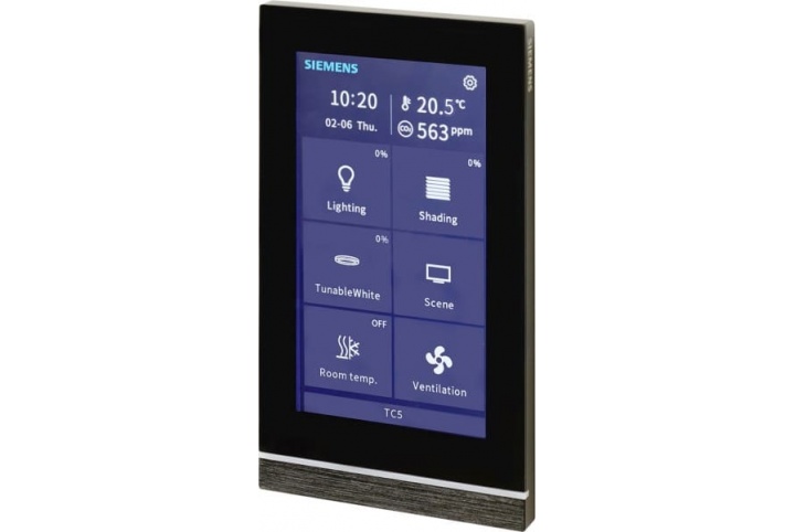 Siemens KNX Touch control TC5 - UP 205/12 - UP 205/22